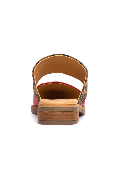 Babucha Mujer / Gaviota Leopardo Rojo BABUCHAS Giani Dafirenze 