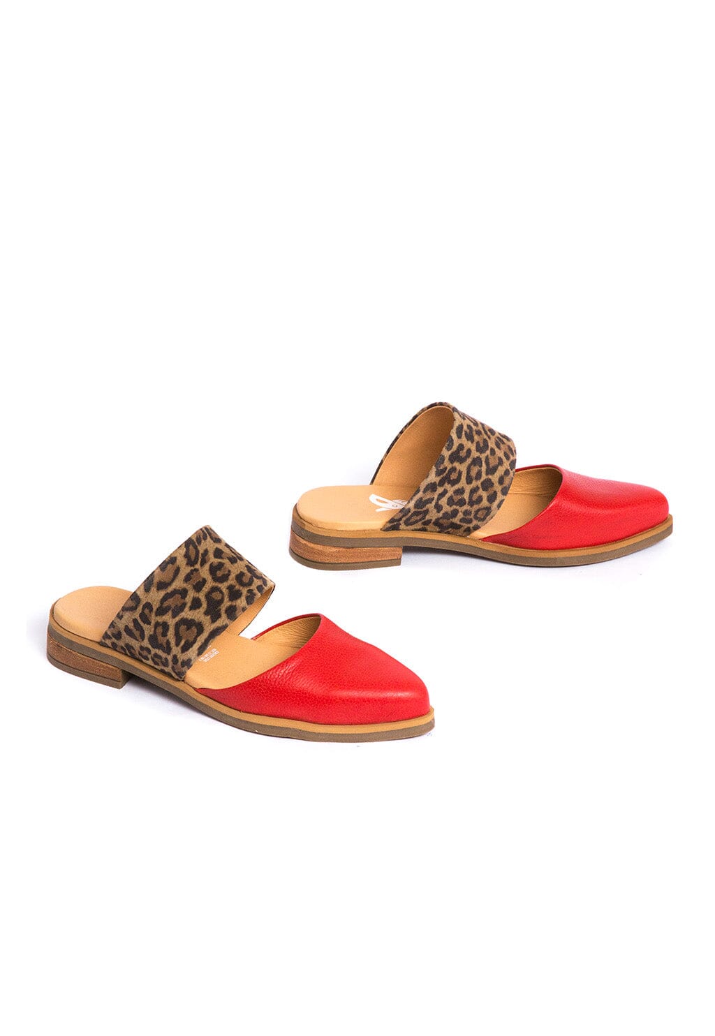 Babucha Mujer / Gaviota Leopardo Rojo BABUCHAS Giani Dafirenze 