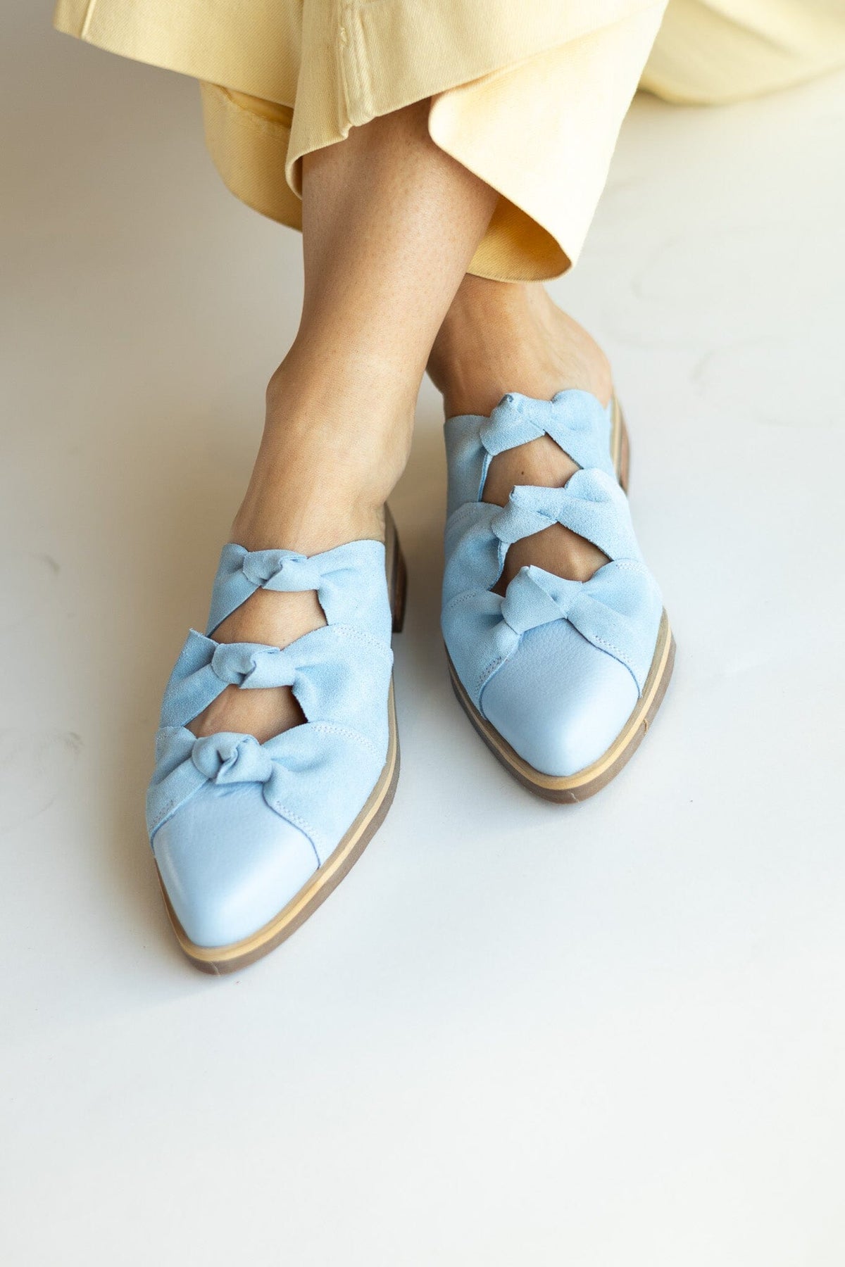 Babucha Mujer / Kiwi Celeste BABUCHAS Giani Dafirenze 