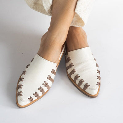 Babucha Mujer / Luna Beige Café