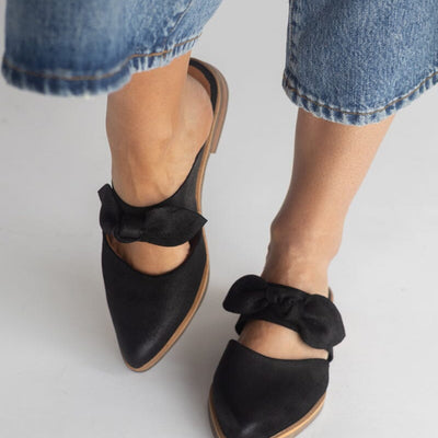 Babucha Mujer / Marsala Negro