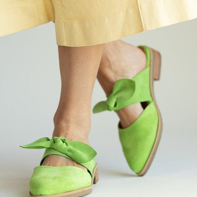 Babucha Mujer / Marsala Verde