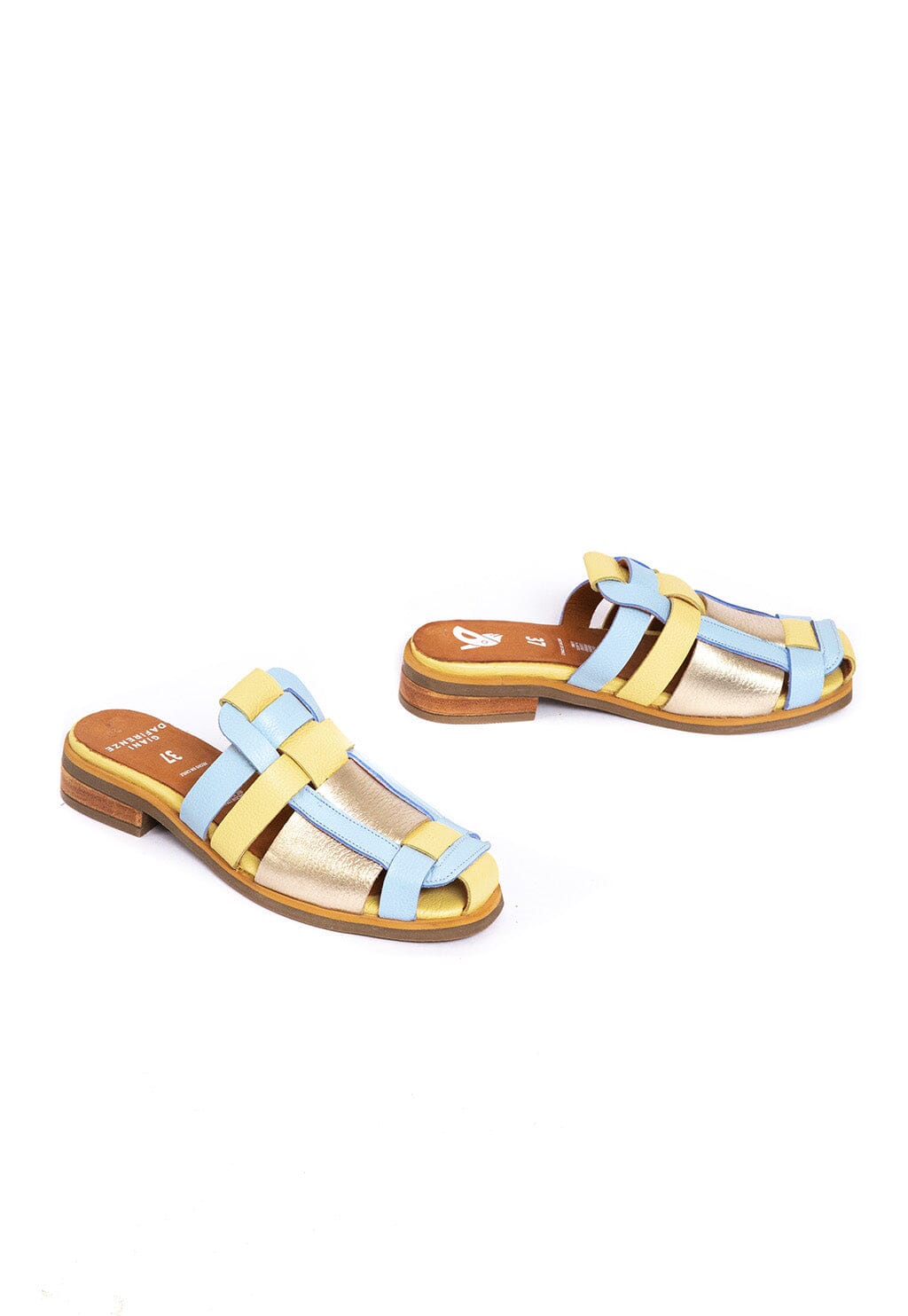 Babucha Mujer / Menfi Amarillo Celeste BABUCHAS Giani Dafirenze 