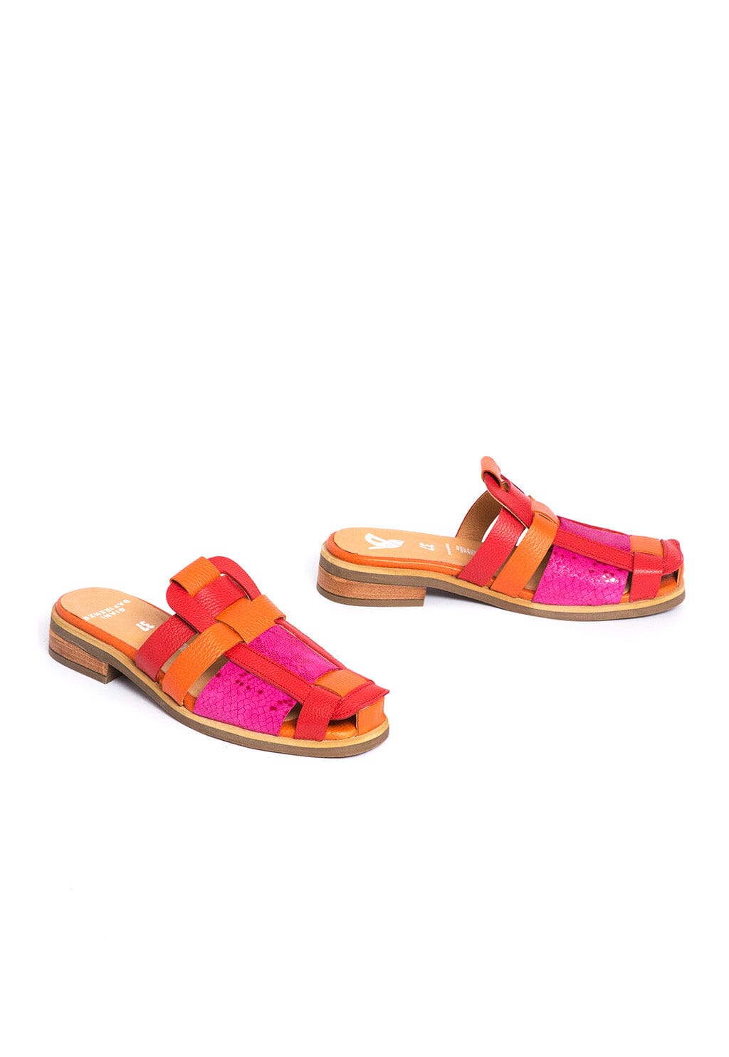 Babucha Mujer / Menfi Naranjo Rojo BABUCHAS Giani Dafirenze 