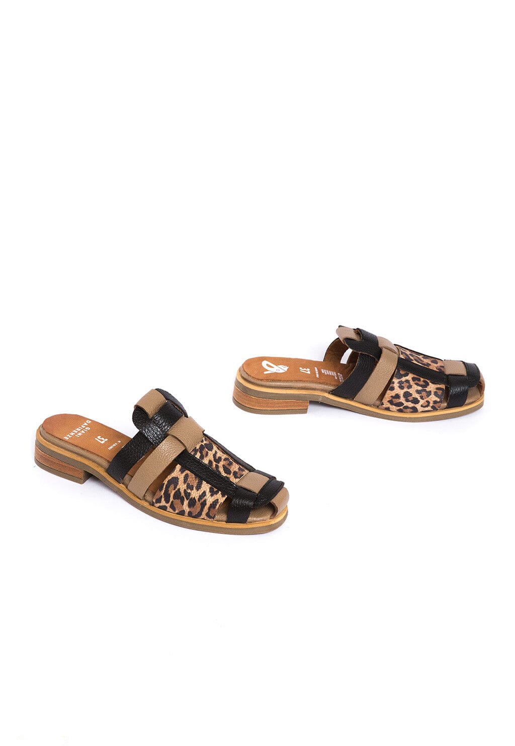 Babucha Mujer / Menfi Negro Print BABUCHAS Giani Dafirenze 