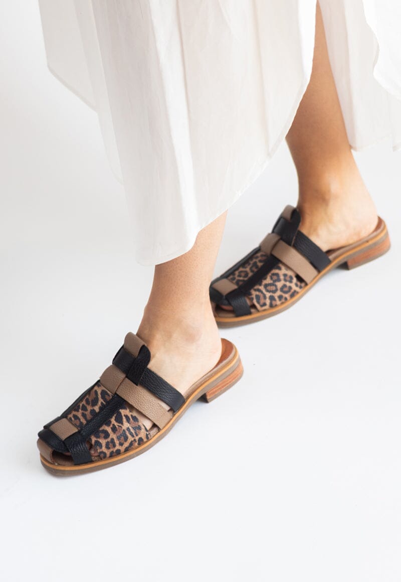 Babucha Mujer / Menfi Negro Print BABUCHAS Giani Dafirenze 