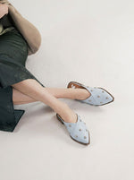 Babucha Mujer / Onda Celeste BABUCHAS Giani Dafirenze 
