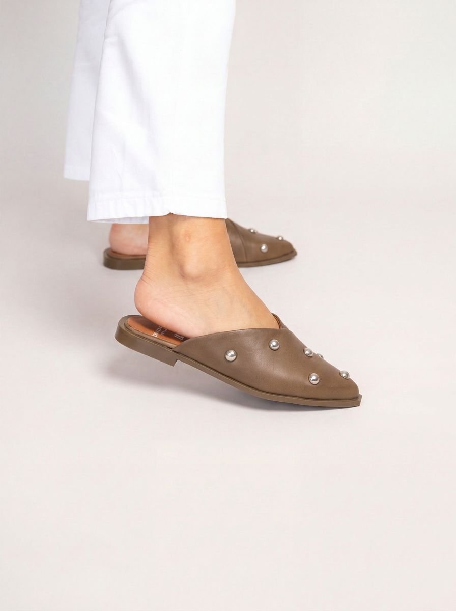 Babucha Mujer / Onda Taupe BABUCHAS Giani Dafirenze 