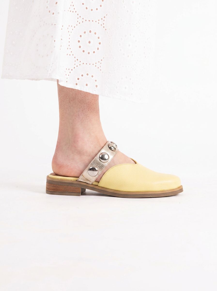 Babucha Mujer / Pibi Amarillo Niquel BABUCHAS Giani Dafirenze 
