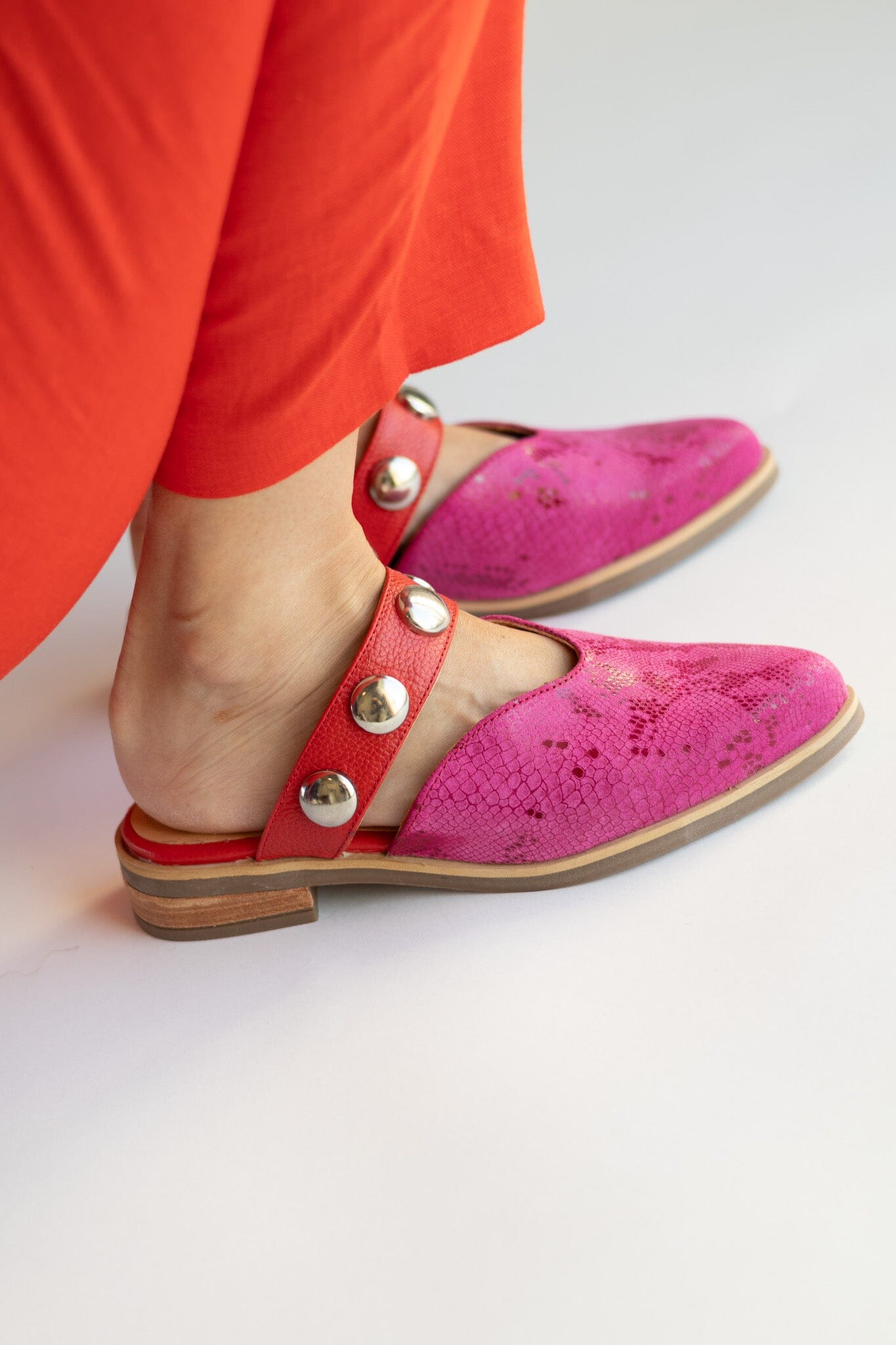 Babucha Mujer / Pibi Fucsia Rojo BABUCHAS Giani Dafirenze 
