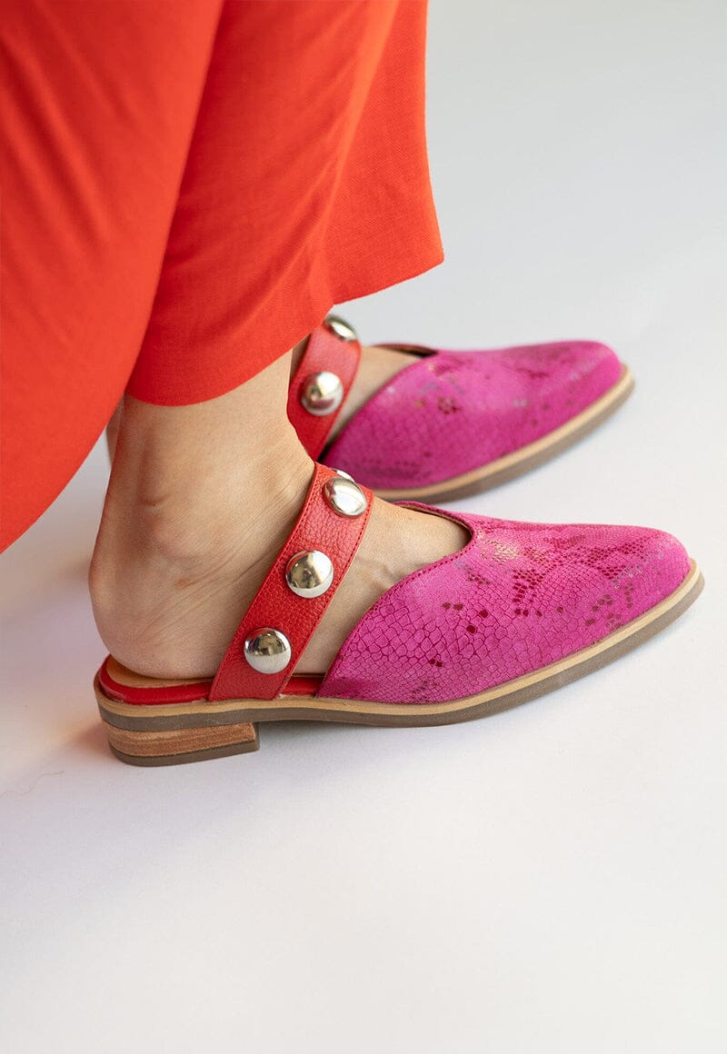 Babucha Mujer / Pibi Fucsia Rojo BABUCHAS Giani Dafirenze 