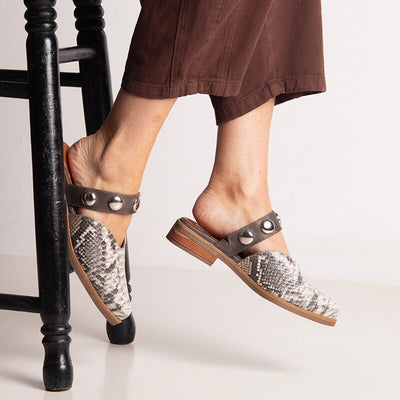 Babucha Mujer / Pibi Gris