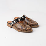 Babucha Mujer / Pibi Leopardo Negro BABUCHAS Giani Dafirenze 