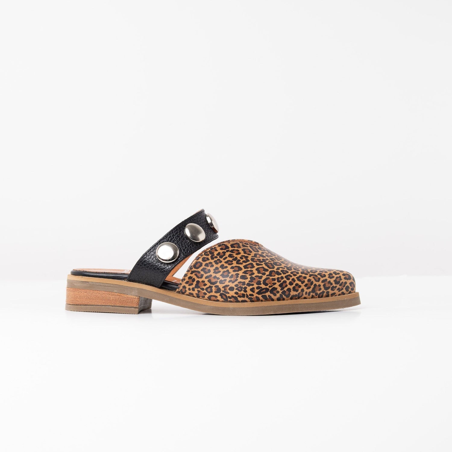 Babucha Mujer / Pibi Leopardo Negro BABUCHAS Giani Dafirenze 