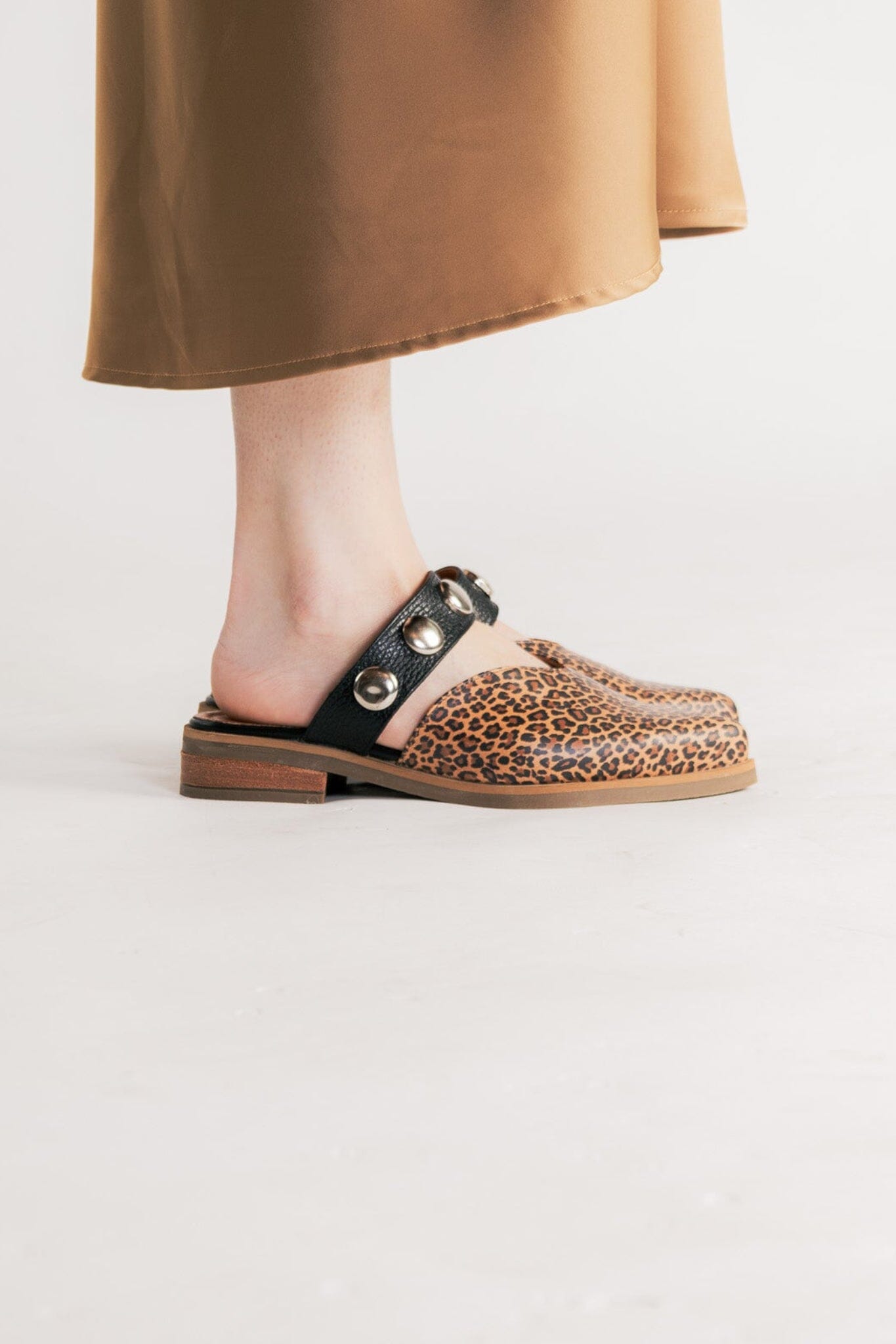 Babucha Mujer / Pibi Leopardo Negro BABUCHAS Giani Dafirenze 