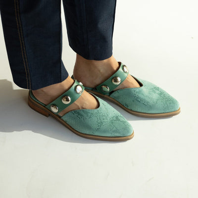 Babucha Mujer / Pibi Menta
