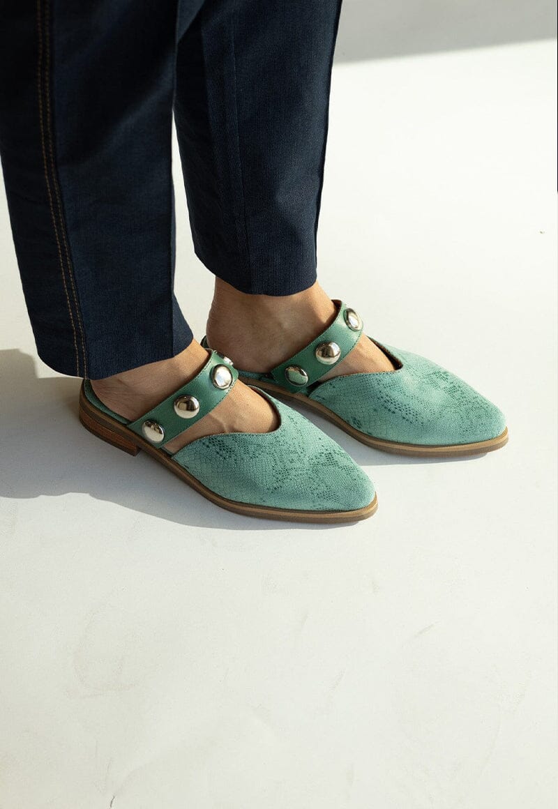 Babucha Mujer / Pibi Menta BABUCHAS Giani Dafirenze 