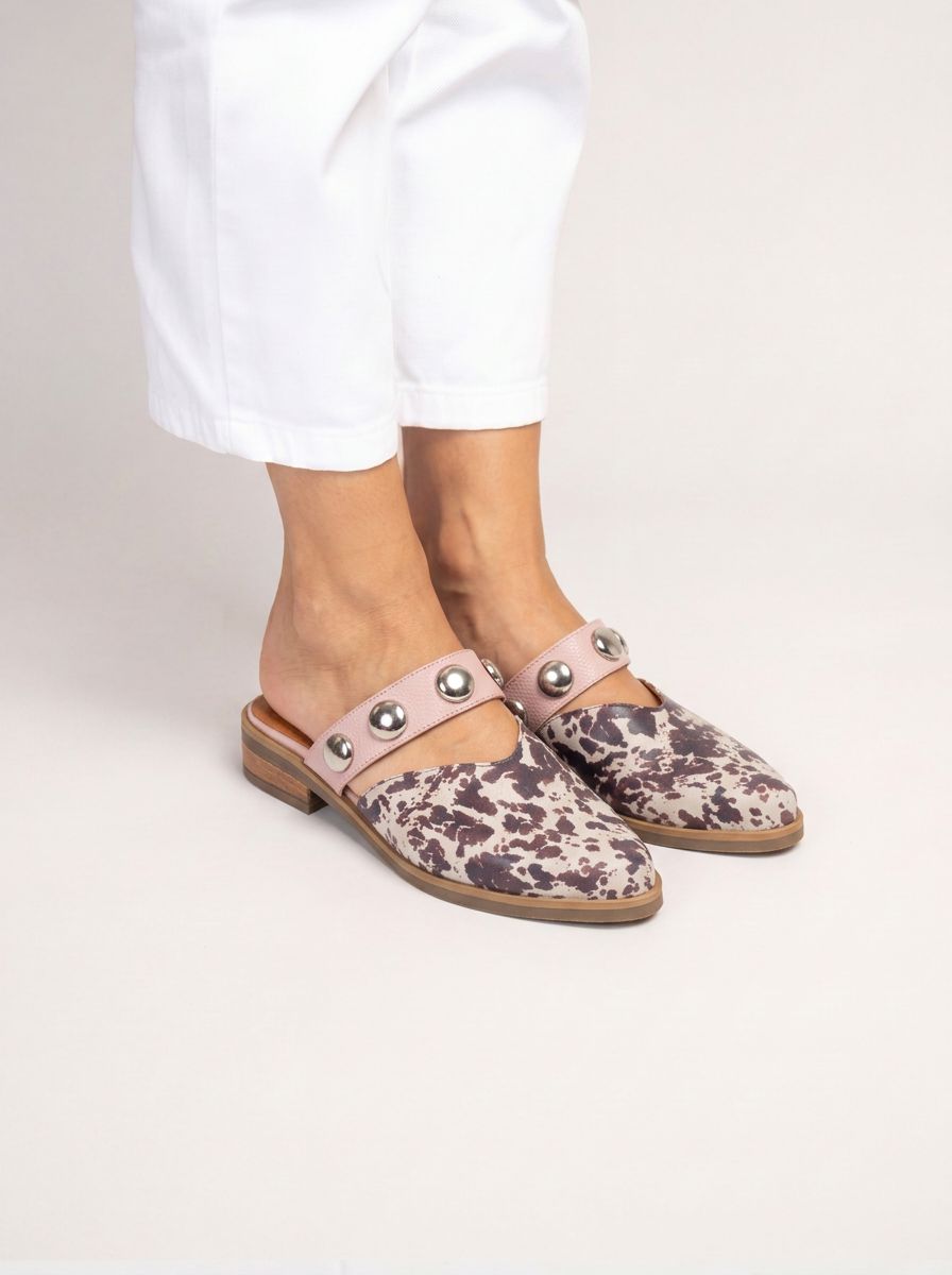 Babucha Mujer / Pibi Print Rosado BABUCHAS Giani Dafirenze 