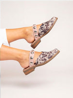 Babucha Mujer / Pibi Print Rosado BABUCHAS Giani Dafirenze 