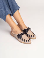 Babucha Mujer / Sombra Beige Negro BABUCHAS Giani Dafirenze 