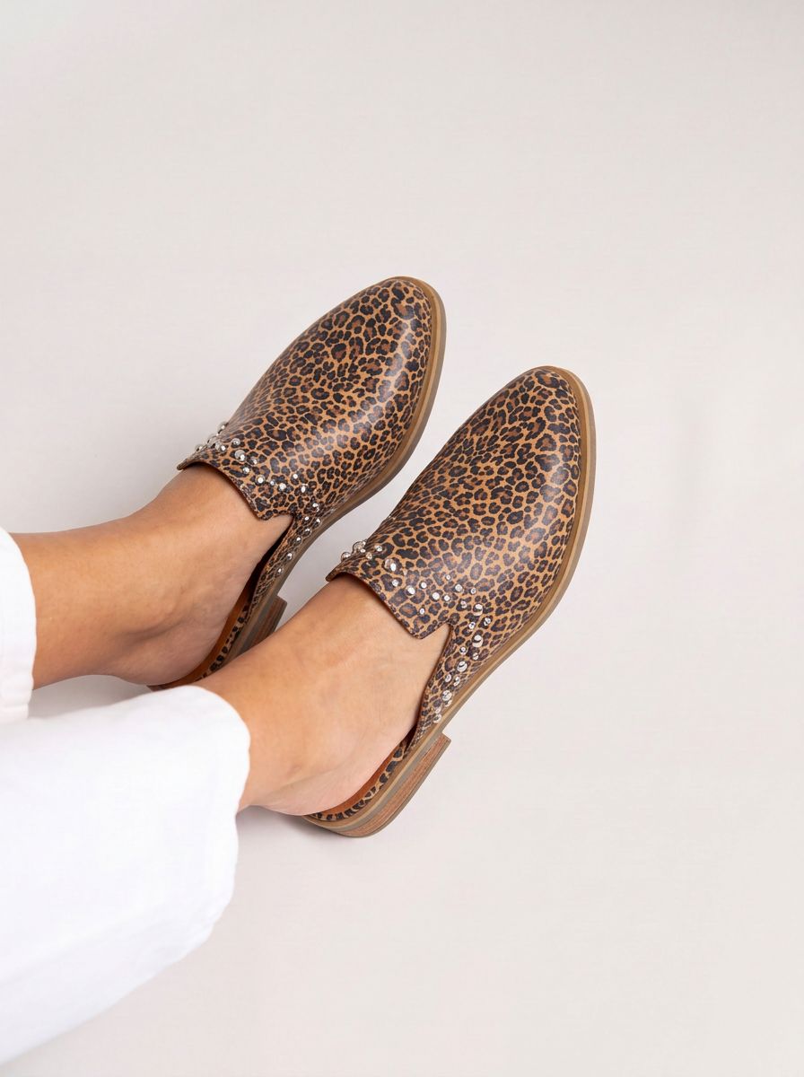 Babucha Mujer / Trama Leopardo BABUCHAS Giani Dafirenze 