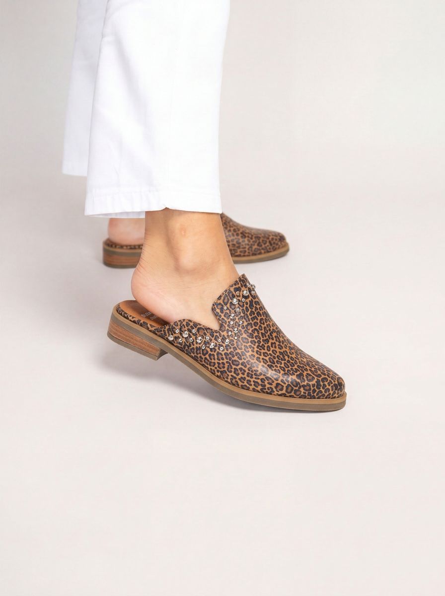 Babucha Mujer / Trama Leopardo BABUCHAS Giani Dafirenze 