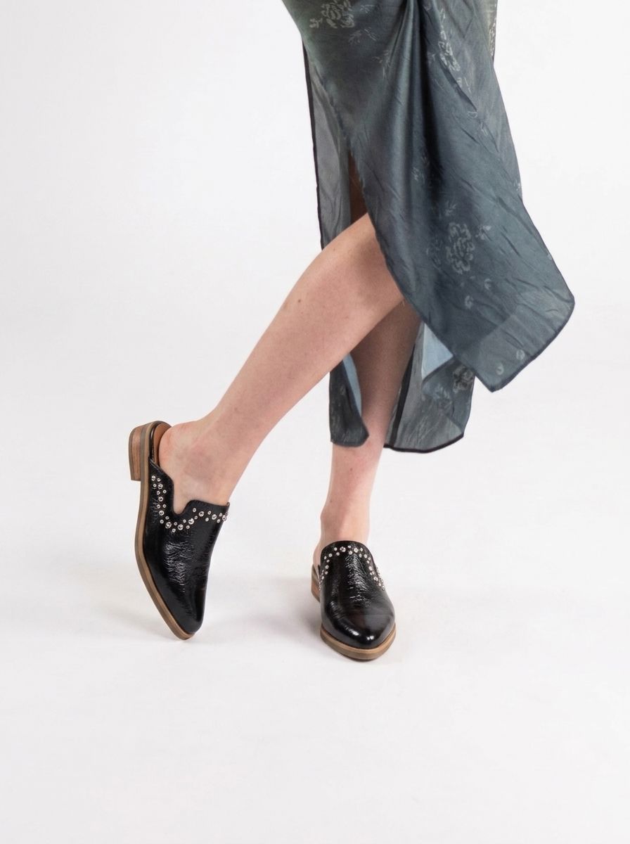 Babucha Mujer / Trama Negro BABUCHAS Giani Dafirenze 