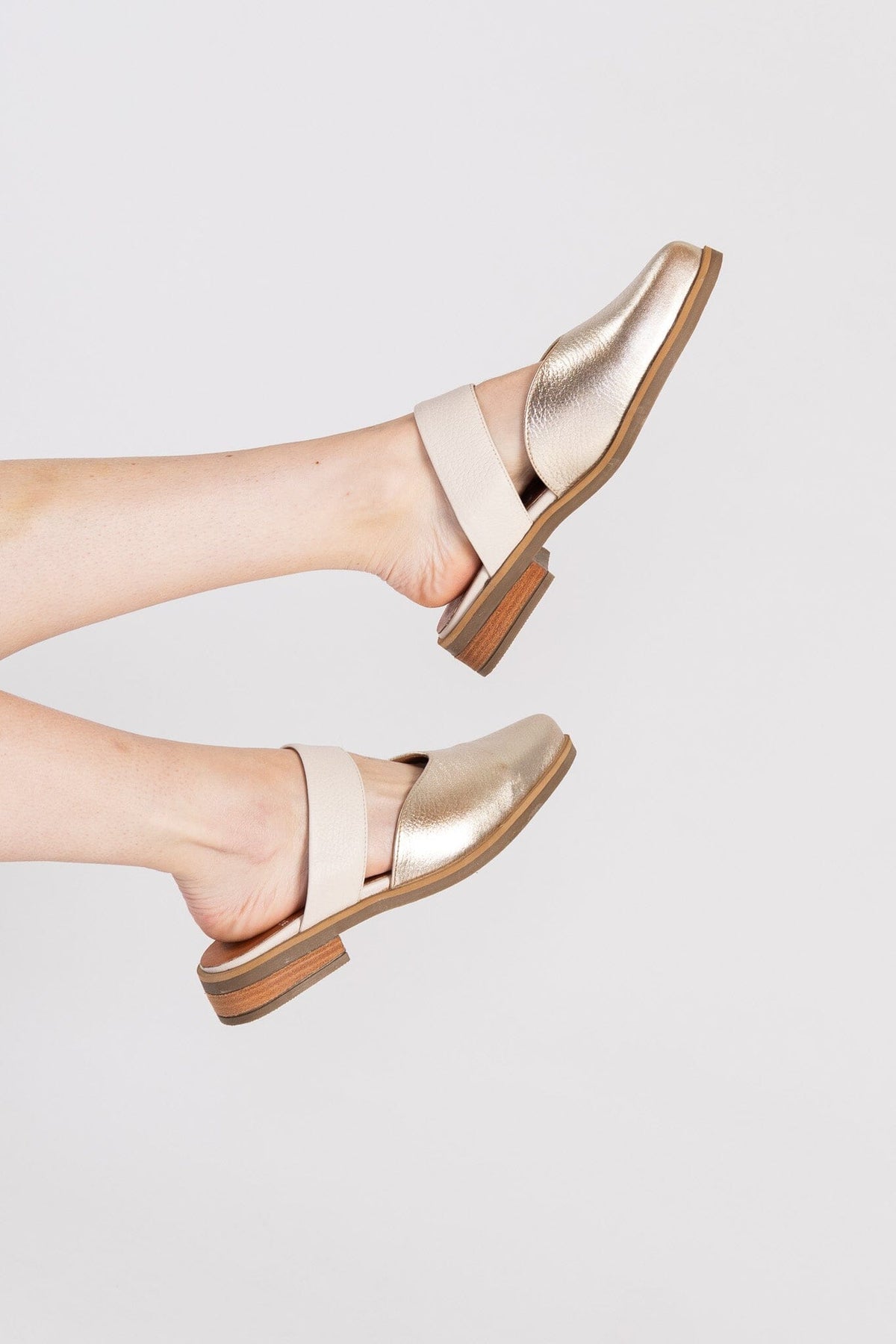Babucha Mujer / Umbral Niquel Beige BABUCHAS Giani Dafirenze 