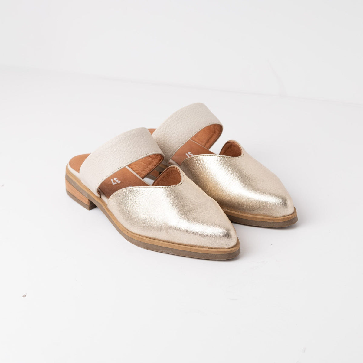 Babucha Mujer / Umbral Niquel Beige BABUCHAS Giani Dafirenze 