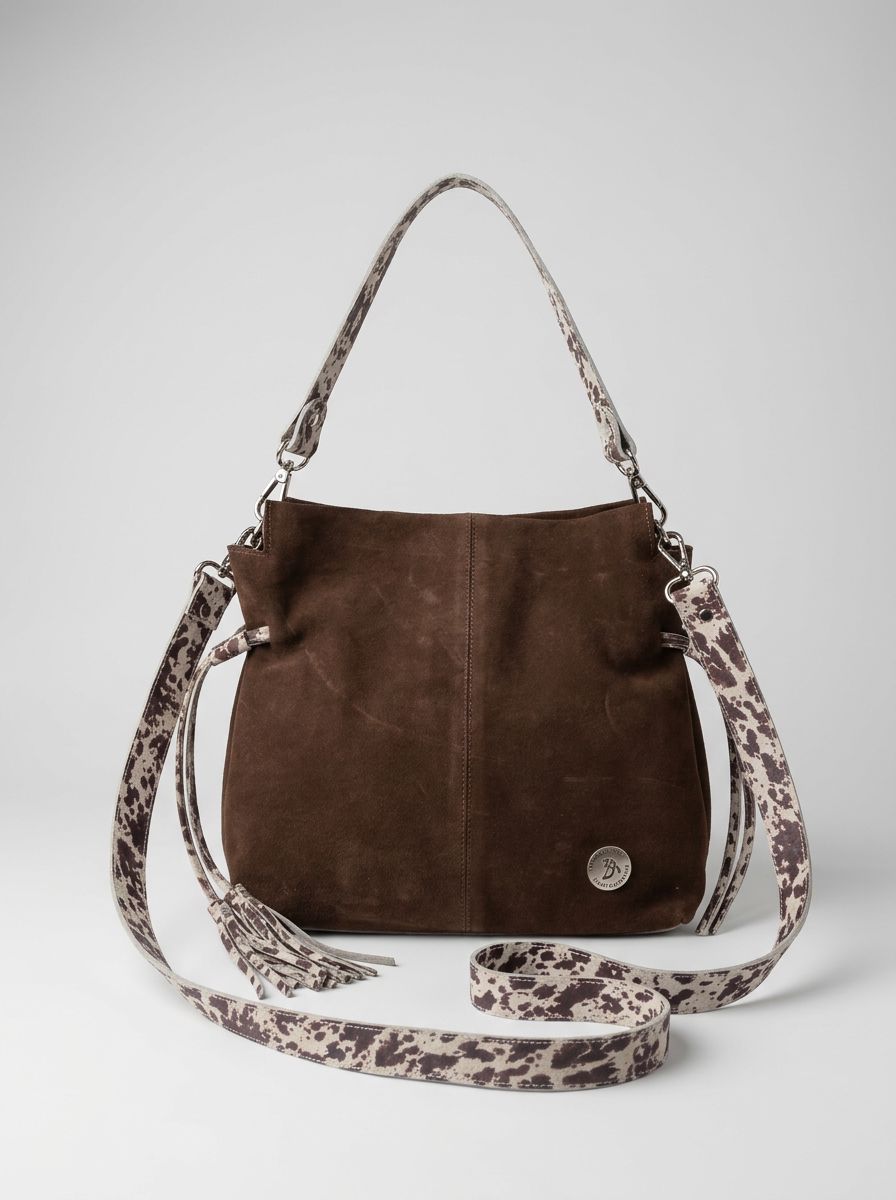 Bandolera Mujer / Alma Café Print BANDOLERA Giani Dafirenze 