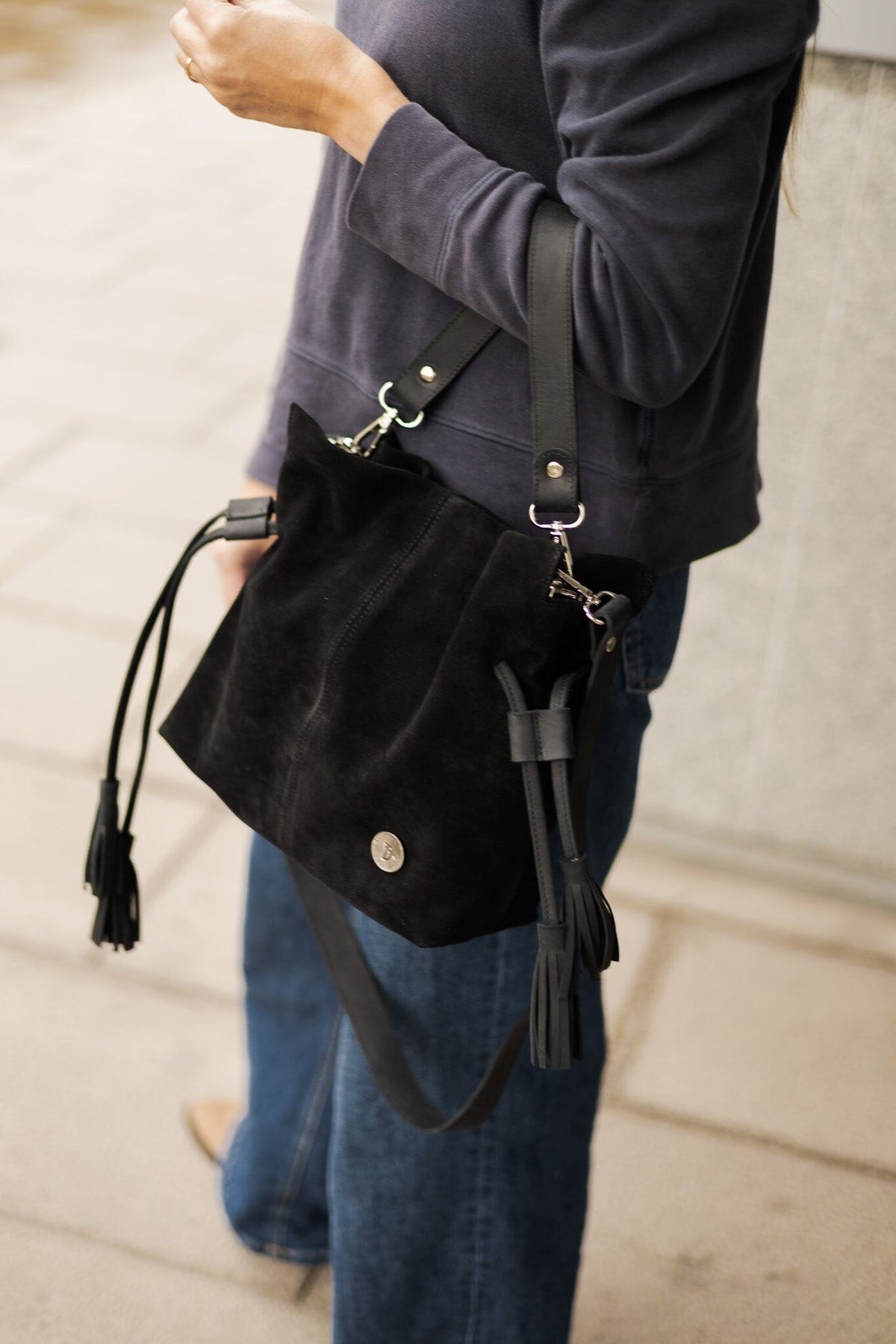 Bandolera Mujer / Alma Negro BANDOLERA Giani Dafirenze 