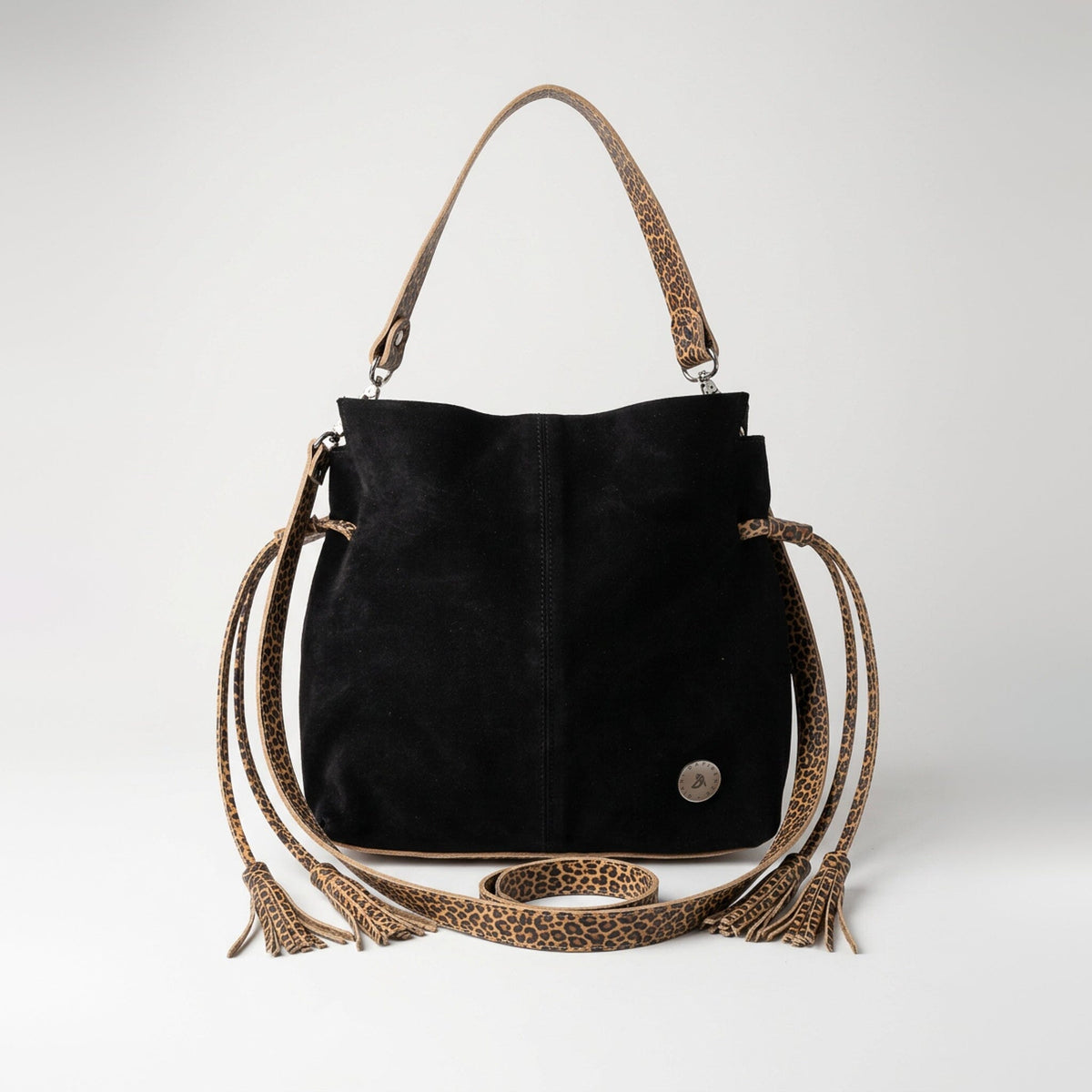 Bandolera Mujer / Alma Negro Leopardo BANDOLERA Giani Dafirenze 
