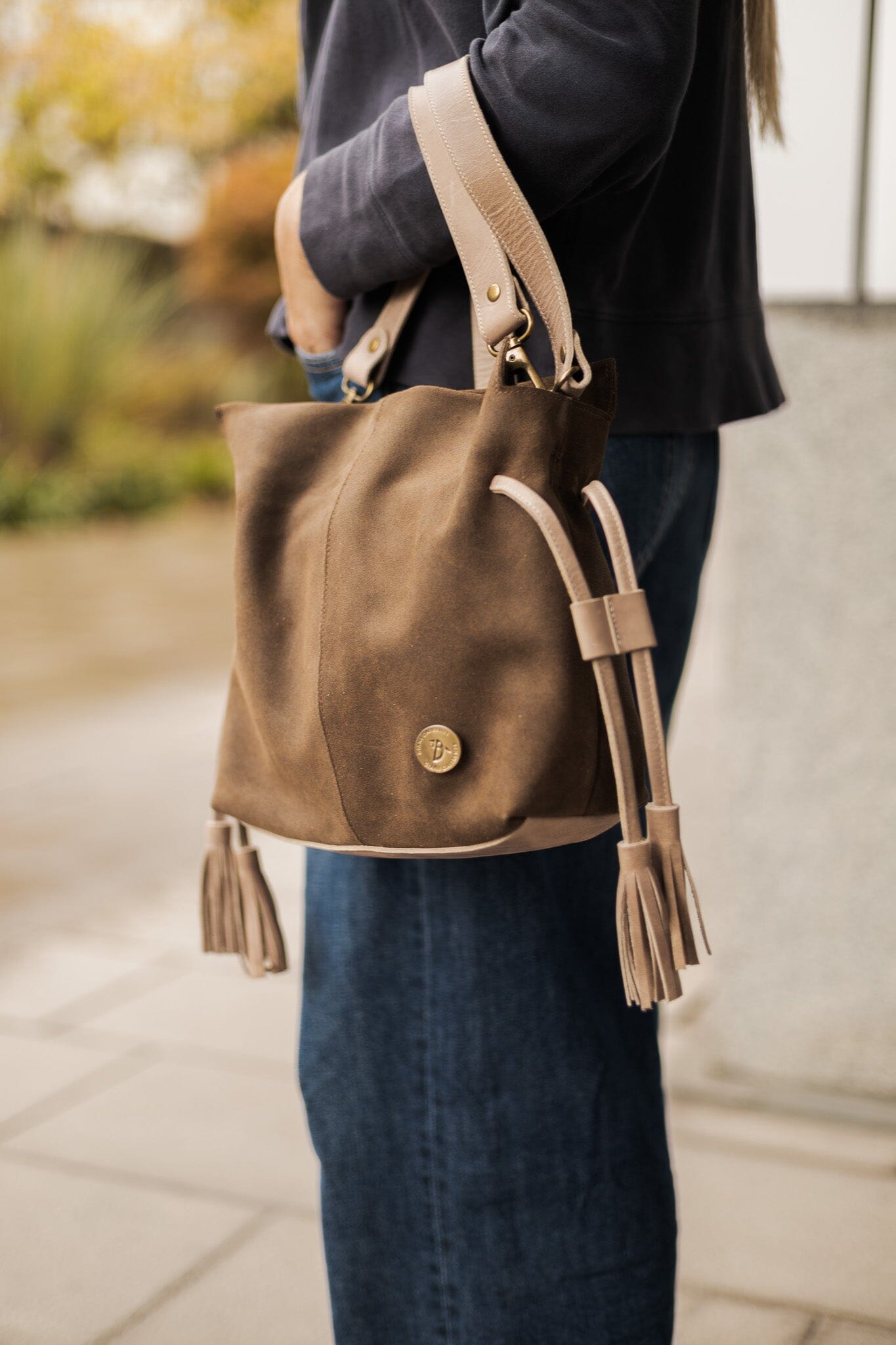 Bandolera Mujer / Alma Taupe BANDOLERA Giani Dafirenze 