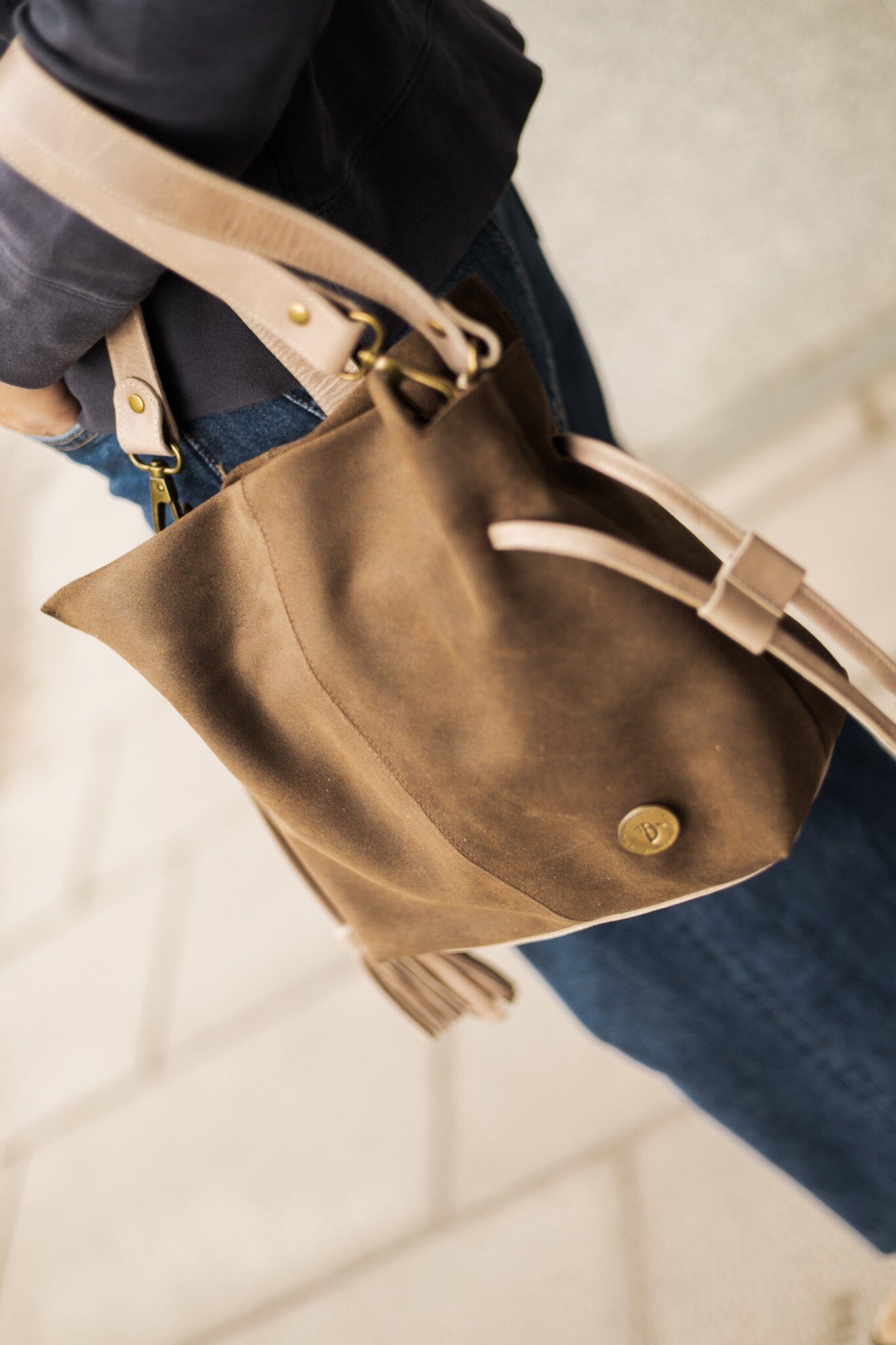 Bandolera Mujer / Alma Taupe BANDOLERA Giani Dafirenze 