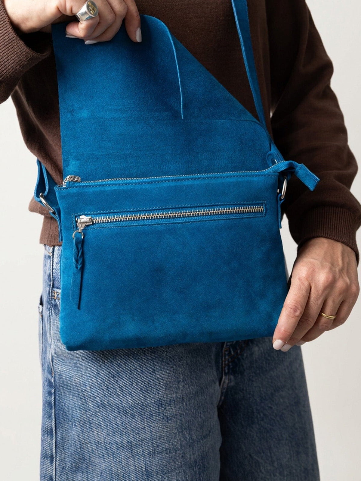 Bandolera Mujer / Thea Azul BANDOLERA Giani Dafirenze 