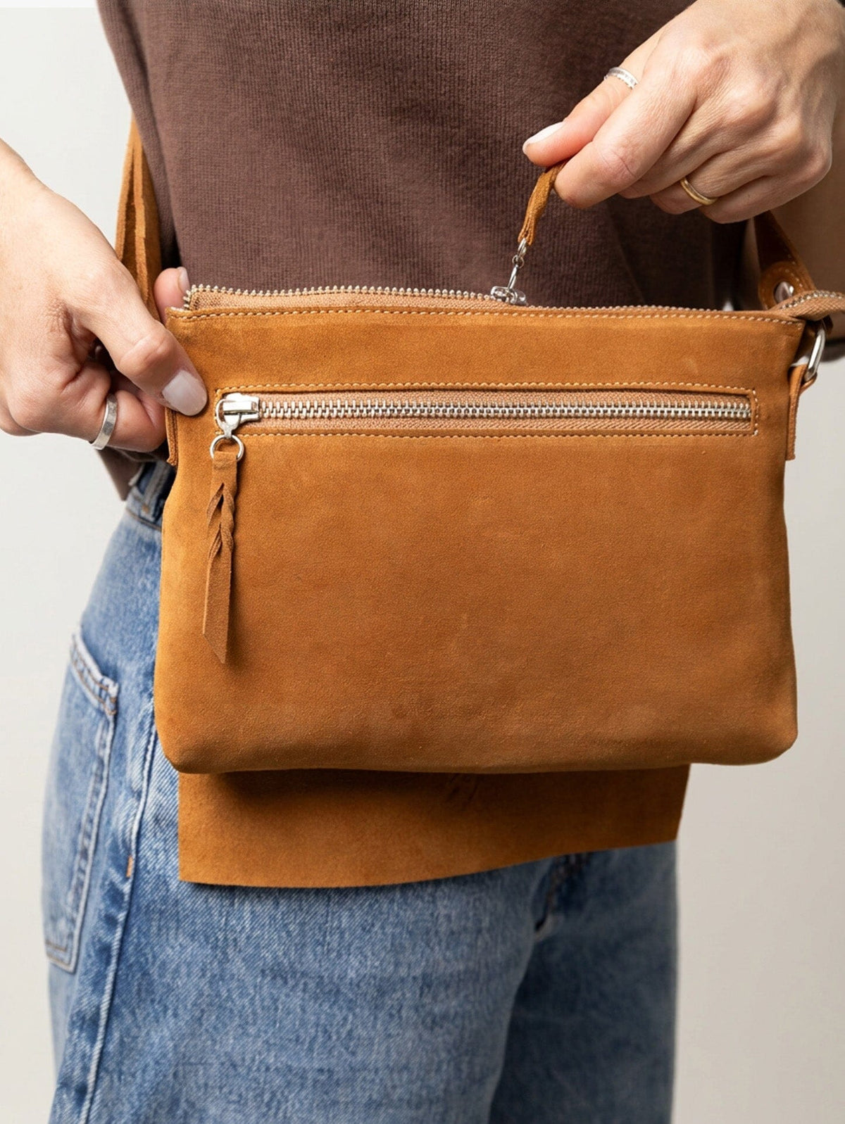 Bandolera Mujer / Thea Camel BANDOLERA Giani Dafirenze 