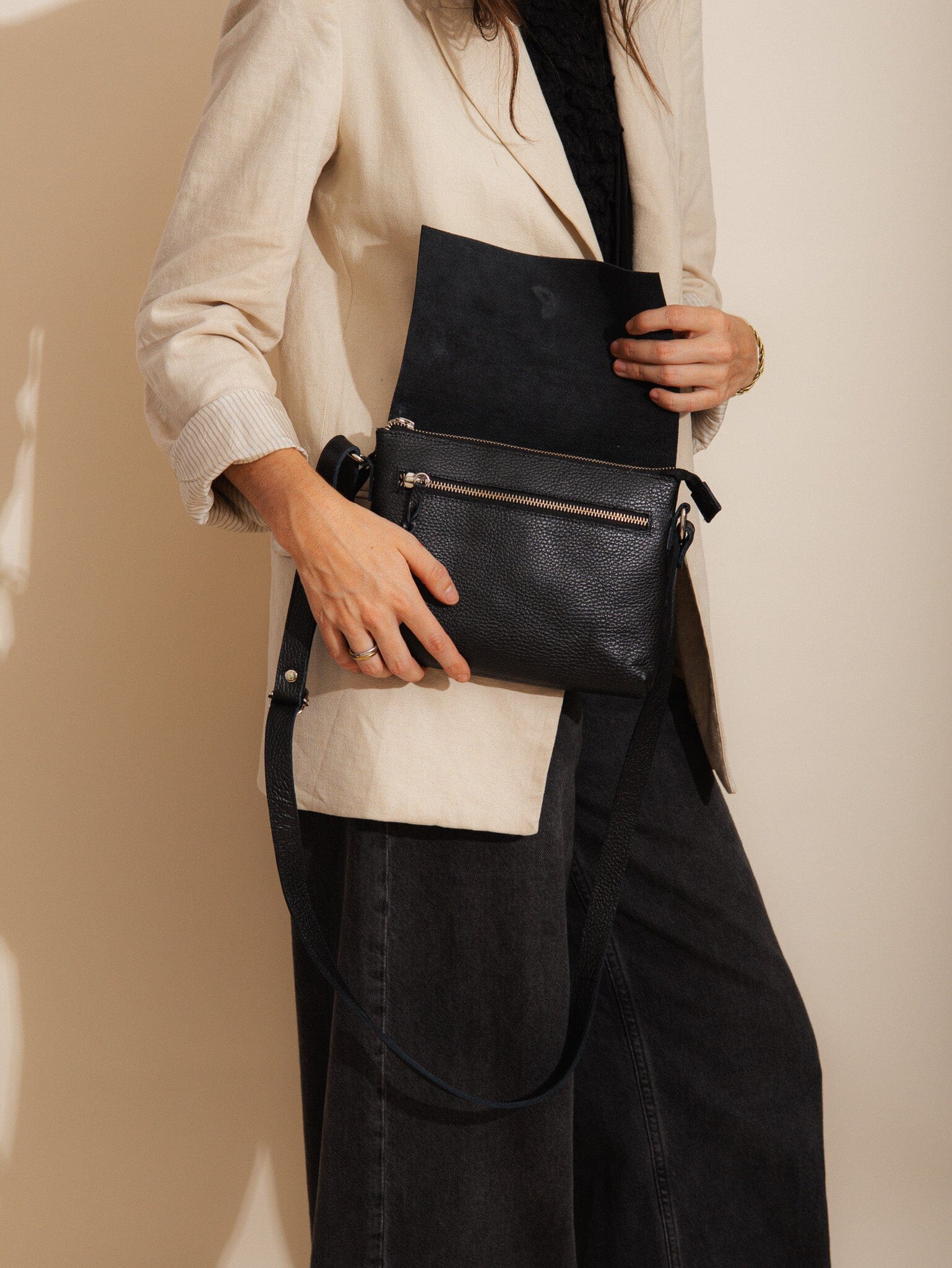 Bandolera Mujer / Thea Negro BANDOLERA Giani Dafirenze 