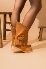 Bota Mujer / Batitu Camel BOTAS Giani Dafirenze 