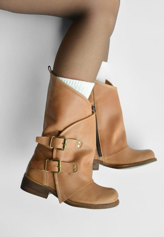 Bota Mujer / Batitu Camel BOTAS Giani Dafirenze 