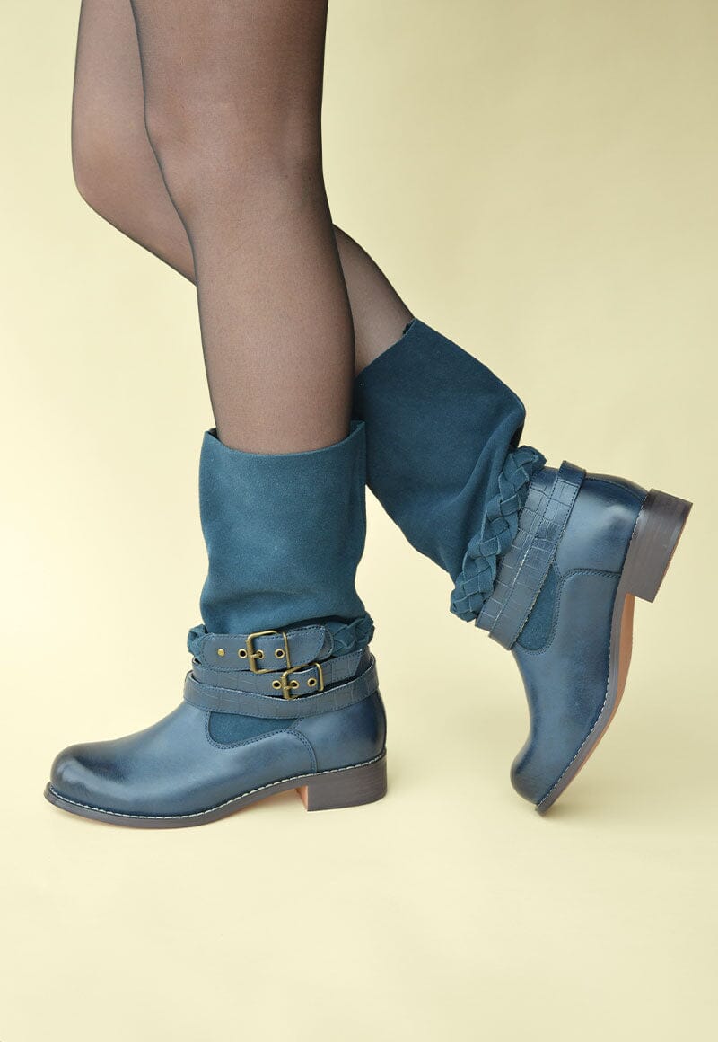 Bota Mujer / Filfil Azul BOTINES Giani Dafirenze 