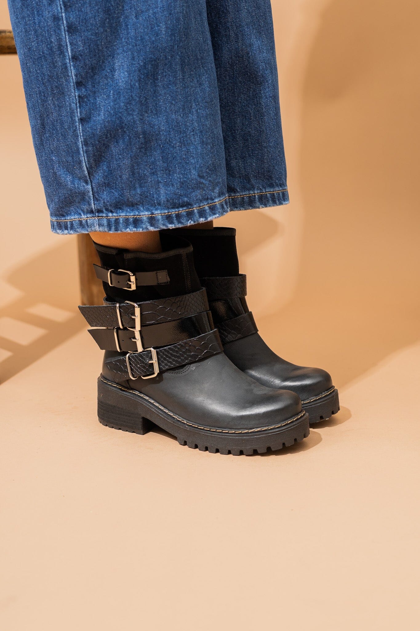 Bota Mujer / Hurco Negro BOTAS Giani Dafirenze 