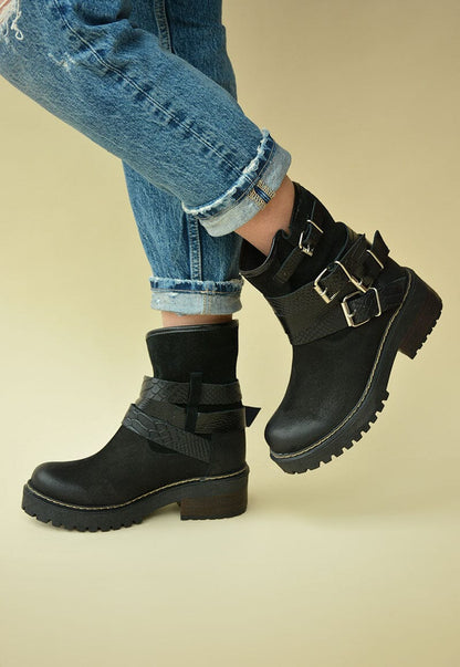 Bota Mujer / Hurco Negro BOTAS Giani Dafirenze 