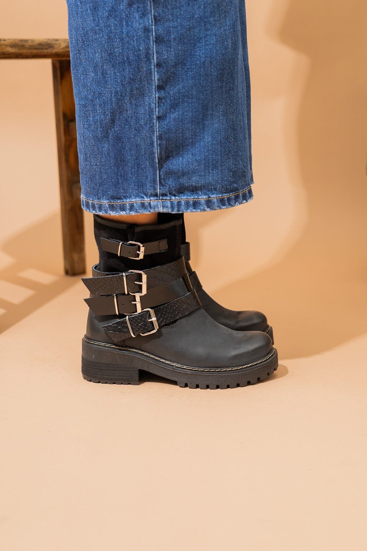 Bota Mujer / Hurco Negro BOTAS Giani Dafirenze 