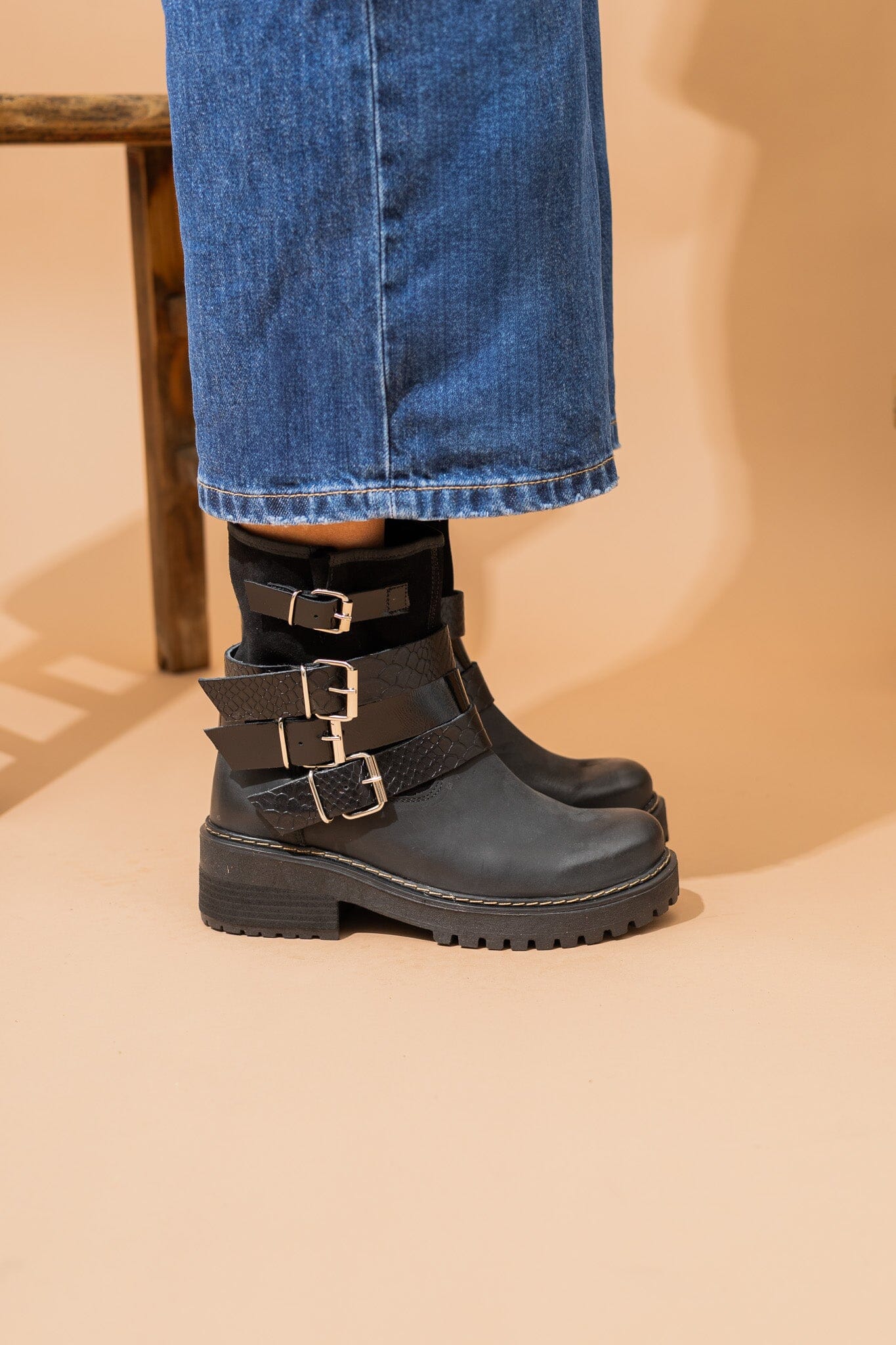 Bota Mujer / Hurco Negro BOTAS Giani Dafirenze 