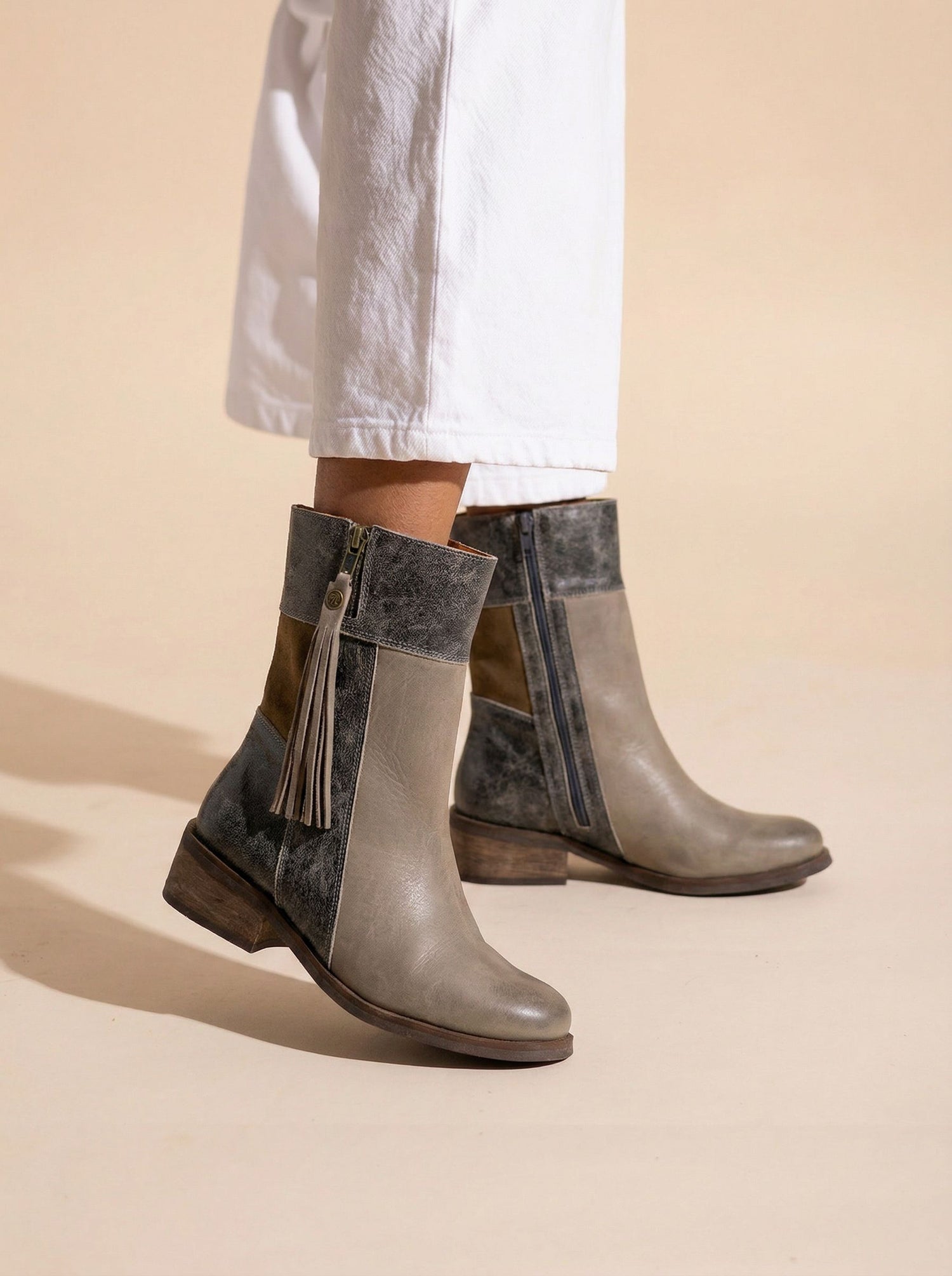 Bota Mujer / Lenca Gris BOTAS Giani Dafirenze 