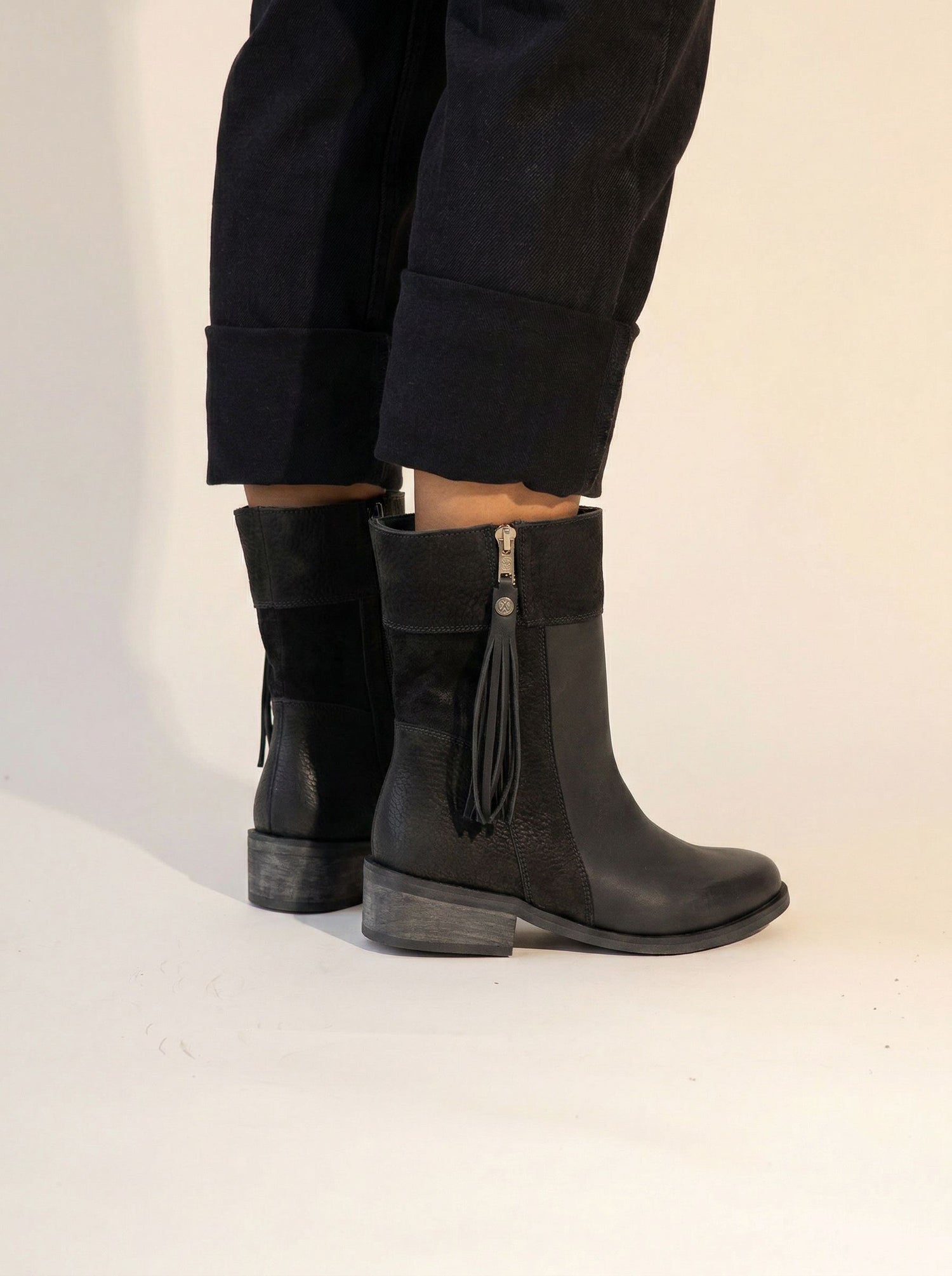 Bota Mujer / Lenca Negro BOTAS Giani Dafirenze 