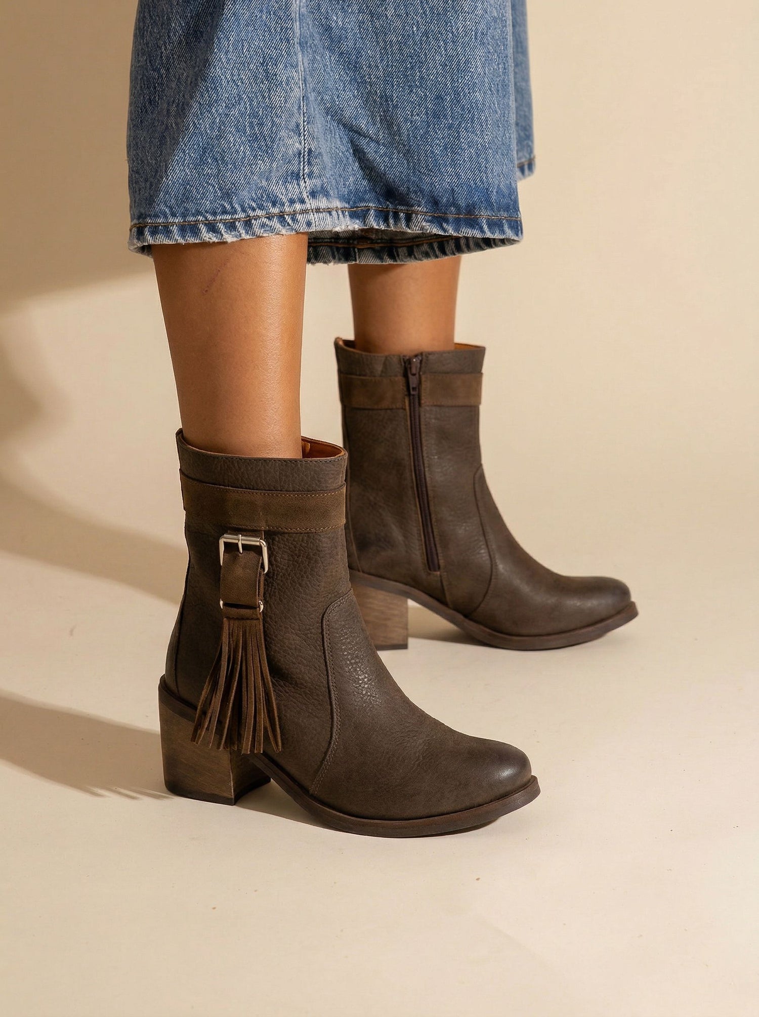Bota Mujer /Salvia Cafe BOTAS Giani Dafirenze 