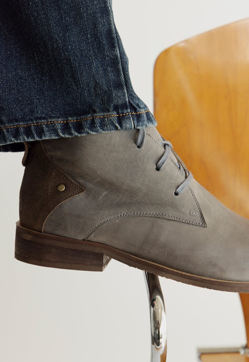 Botin Hombre / Escuti Gris Botines Dafirenze 