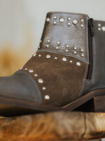 Botin Mujer / Abubilla Taupe Metalico BOTINES Giani Dafirenze 
