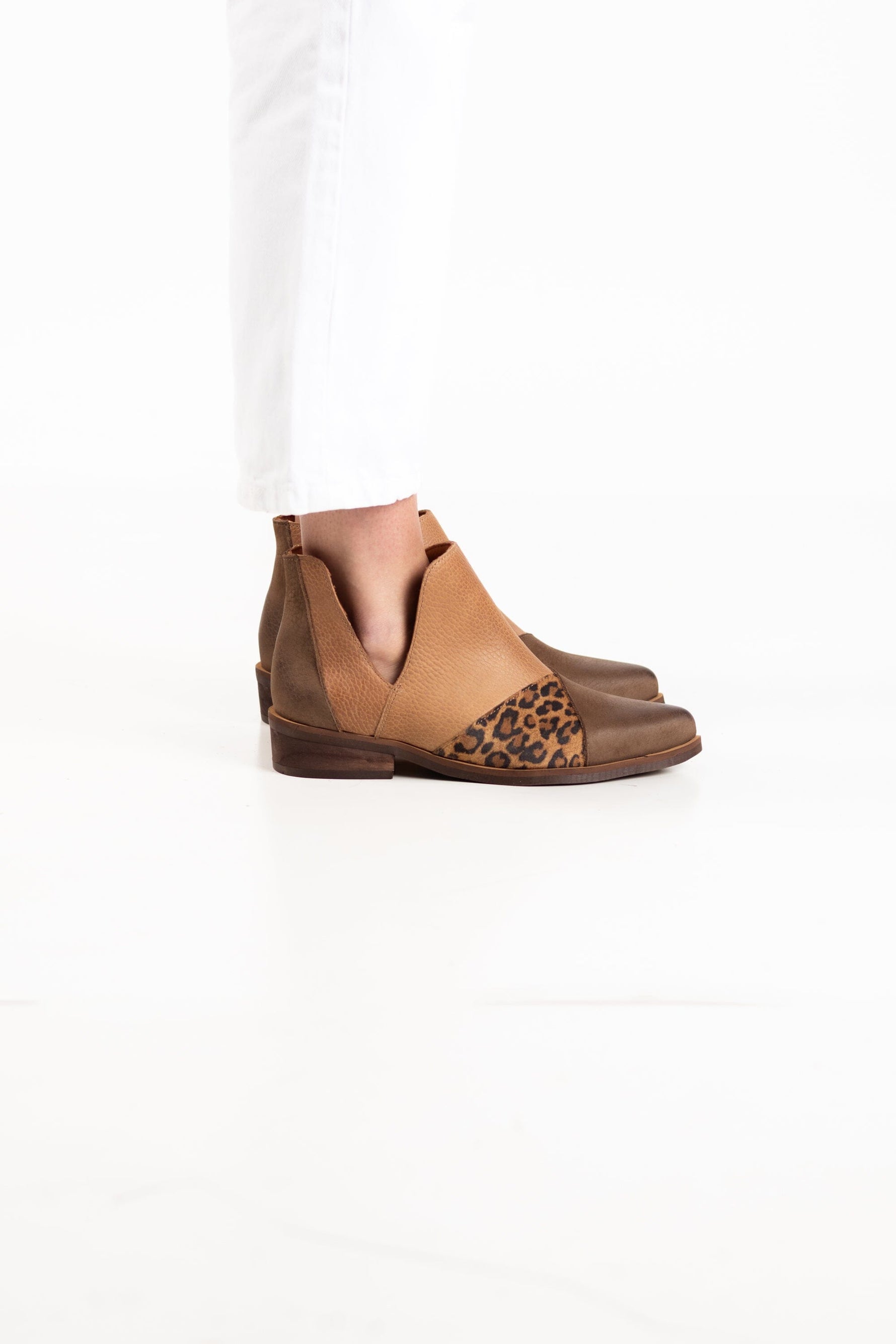 Botin Mujer / Acentor Cafe Beige BOTINES Giani Dafirenze 